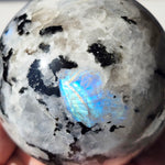 Flashy Moonstone Sphere 3"