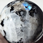 Flashy Moonstone Sphere 3"