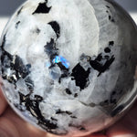 Flashy Moonstone Sphere 3"