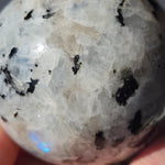 Flashy Moonstone Sphere 3"