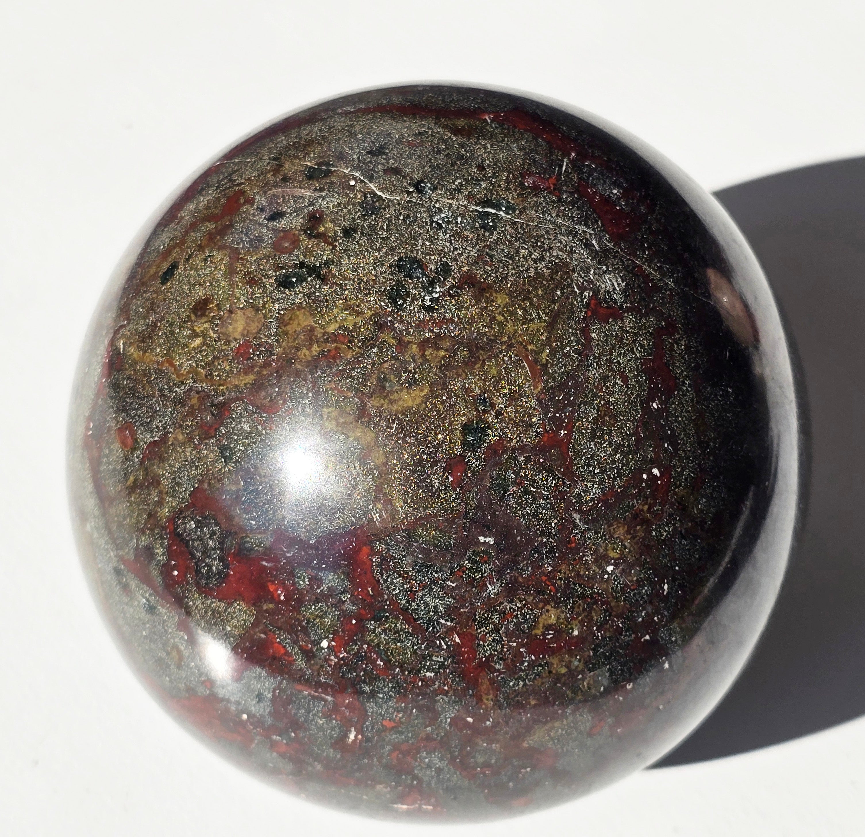 Dragon Blood Stone Sphere 112 mm