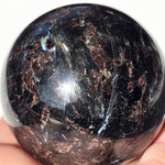 Flashy Arfvedsonite Sphere