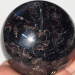 Flashy Arfvedsonite Sphere