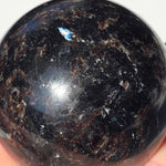 Flashy Arfvedsonite Sphere