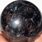 Flashy Arfvedsonite Sphere