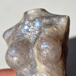 Flashy Moonstone Crystal Goddess Statue