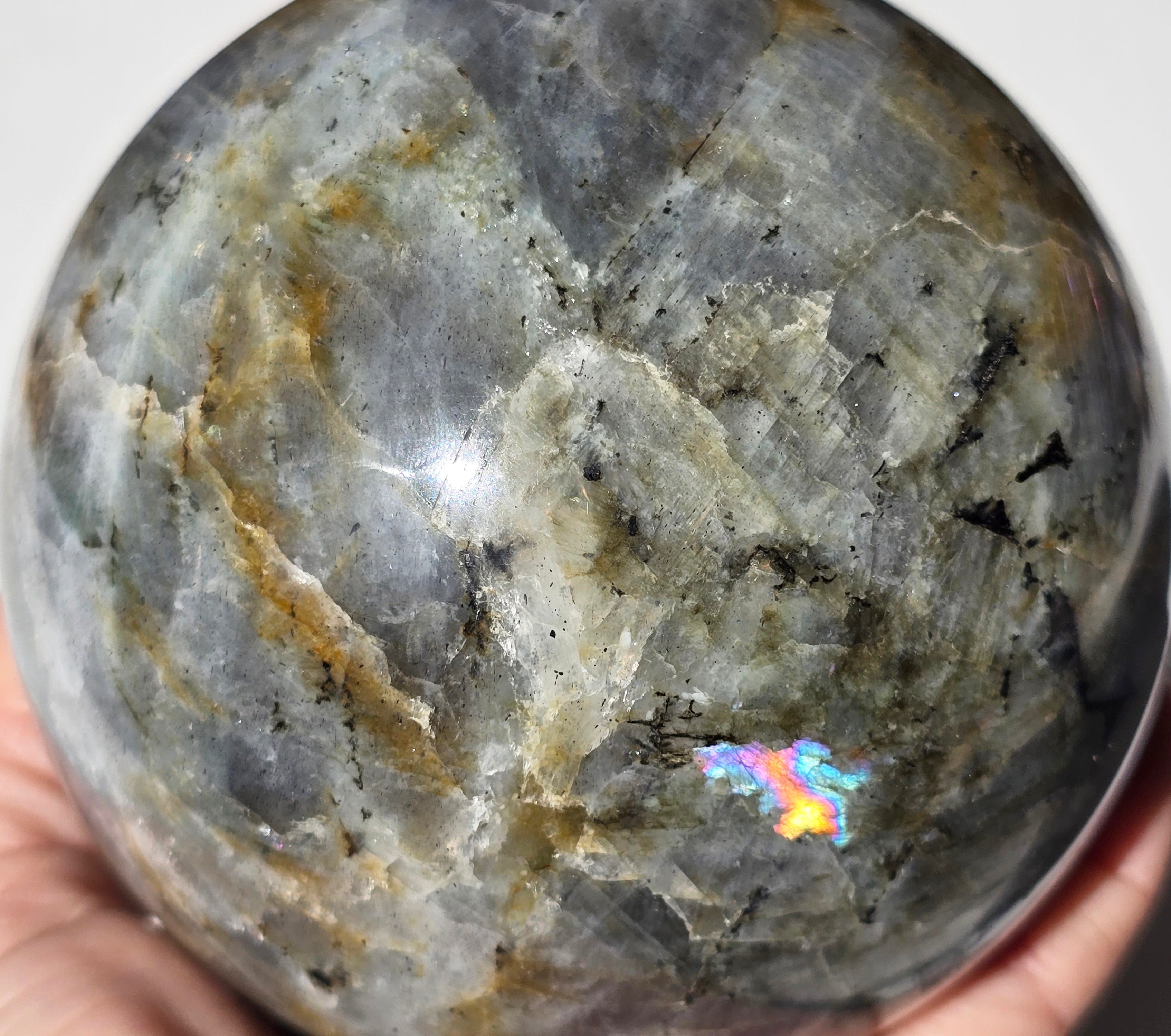 Labradorite Sphere, CRYSTAL SALE!