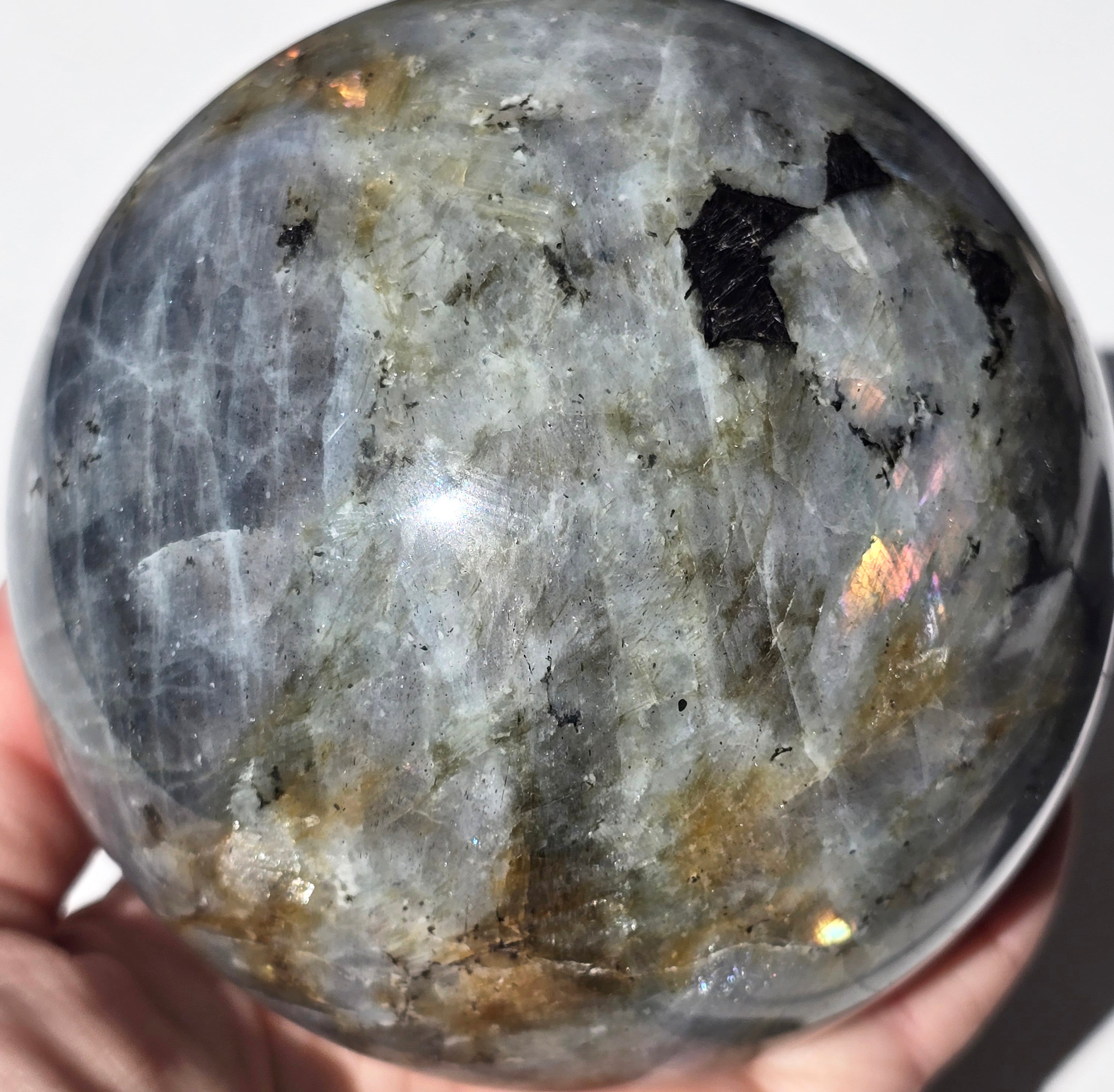 Labradorite Sphere, CRYSTAL SALE!