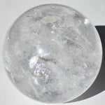 Clear Quartz Sphere 3 3/8"