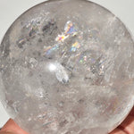 Clear Quartz Sphere 3 3/8"