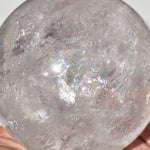 Clear Quartz Sphere 3 3/8"