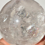 Clear Quartz Sphere 3 3/8"