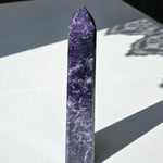 Large Lepidolite Tower 14"