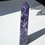 Large Lepidolite Tower 14"