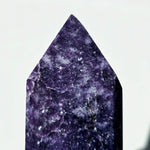 Large Lepidolite Tower 14"