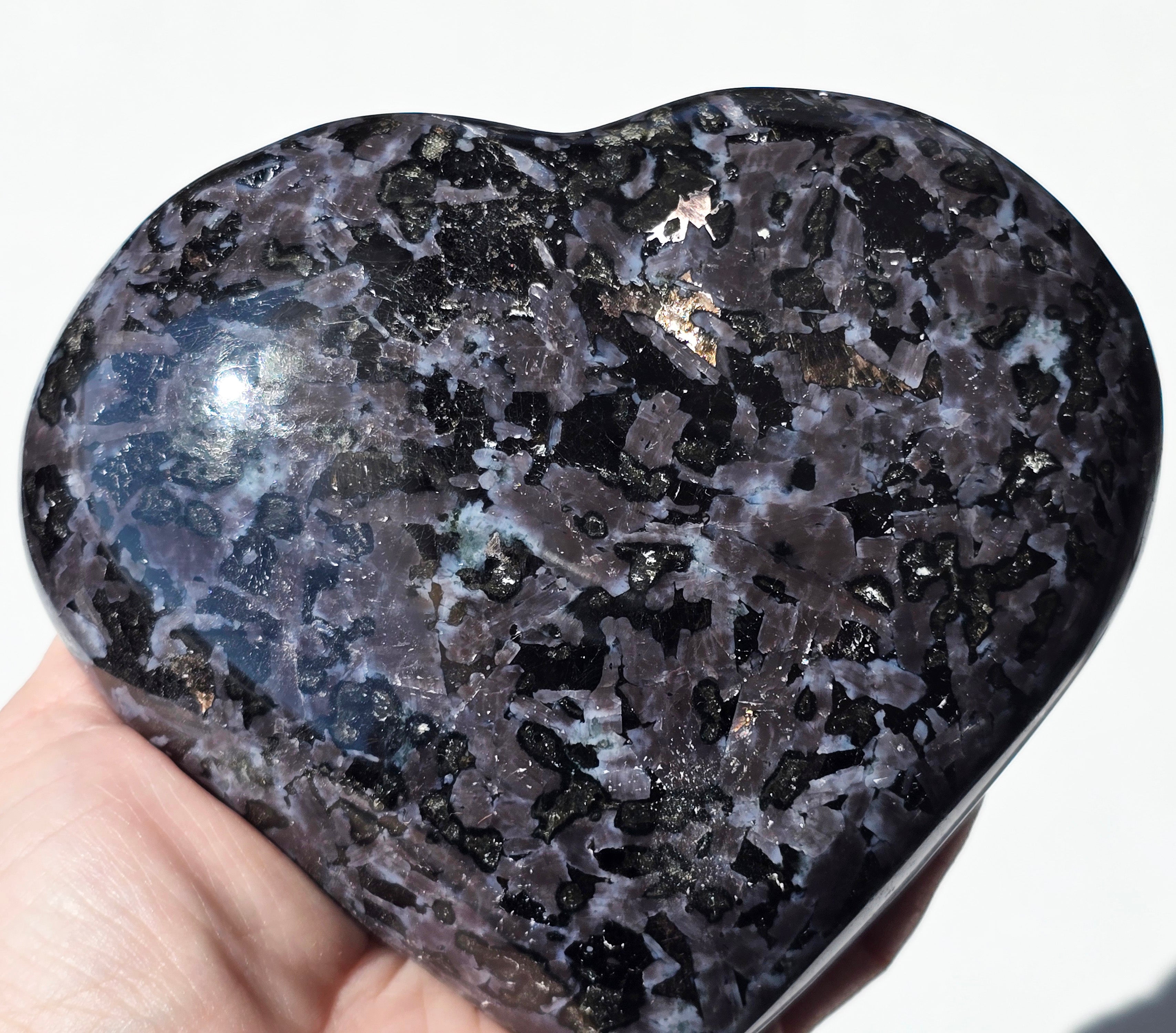 Indigo Gabbro Stone, CRYSTAL SALE!