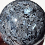 Larvikite Sphere Flashy 73 mm