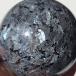 Larvikite Sphere Flashy 73 mm