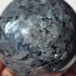 Larvikite Sphere Flashy 73 mm