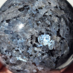 Larvikite Sphere Flashy 73 mm