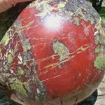 Dragon Blood Stone Jasper Sphere EXTRA LARGE 31 lb 15.9 oz