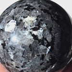 Flashy Larvikite Sphere 63 mm