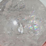 Clear Quartz Sphere 3 3/8"