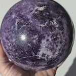 Large Lepidolite Sphere 4 5/8"