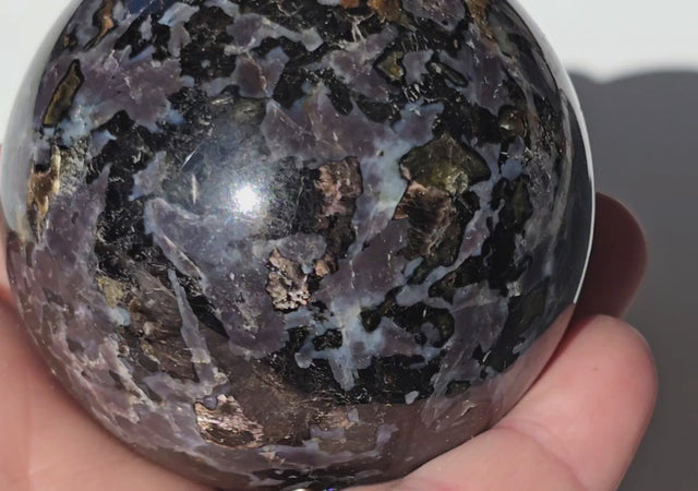 Indigo Gabbro Sphere