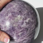 Large Purple Lepidolite Sphere