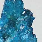 Aqua Aura Quartz Crystal Cluster