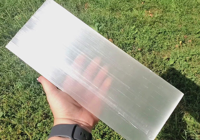 extra large selenite plate