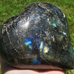 Labradorite Heart Large