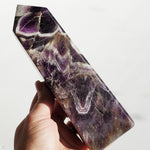 Chevron Amethyst Tower / Point LARGE