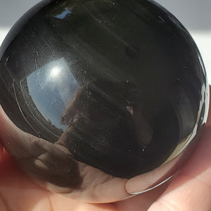 Rainbow Obsidian Sphere 68 mm / 2 5/8" / 14.1 oz