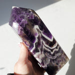 Chevron Amethyst Tower EXTRA LARGE 7 1/2"
