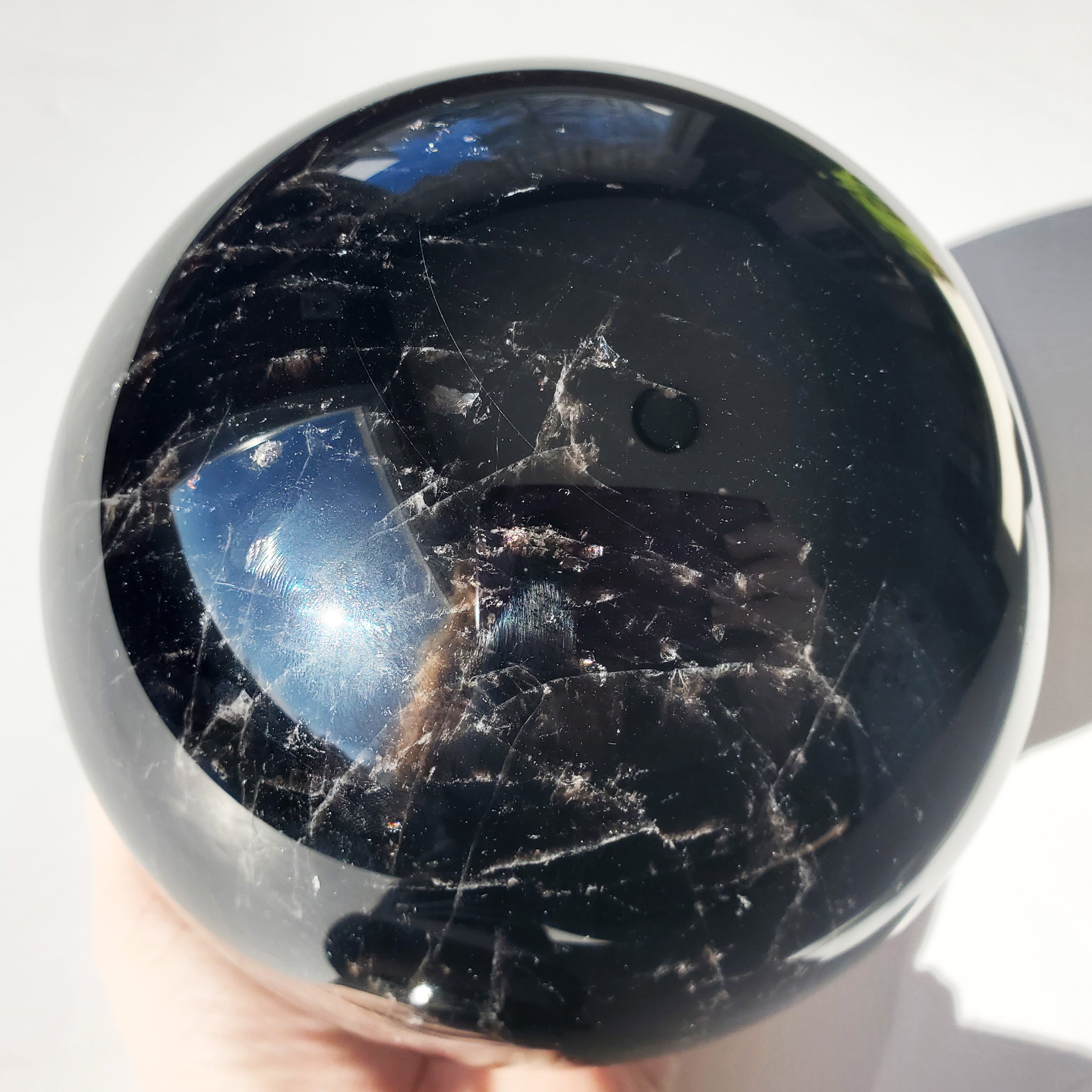 Smoky Quartz Asteriated Star Sphere EXTRA LARGE 143 mm