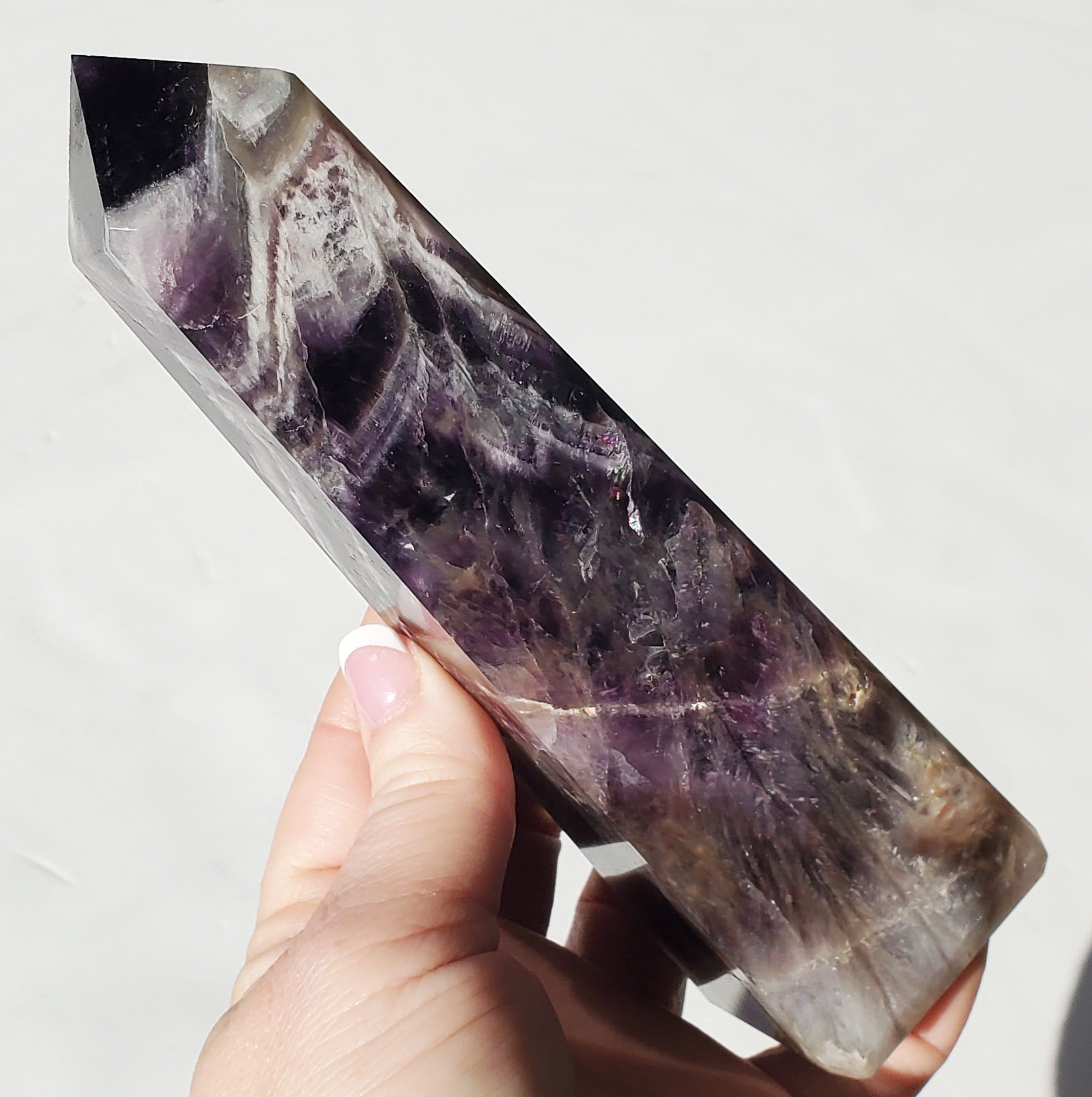 Dream Amethyst Crystal Point 6 1/2"