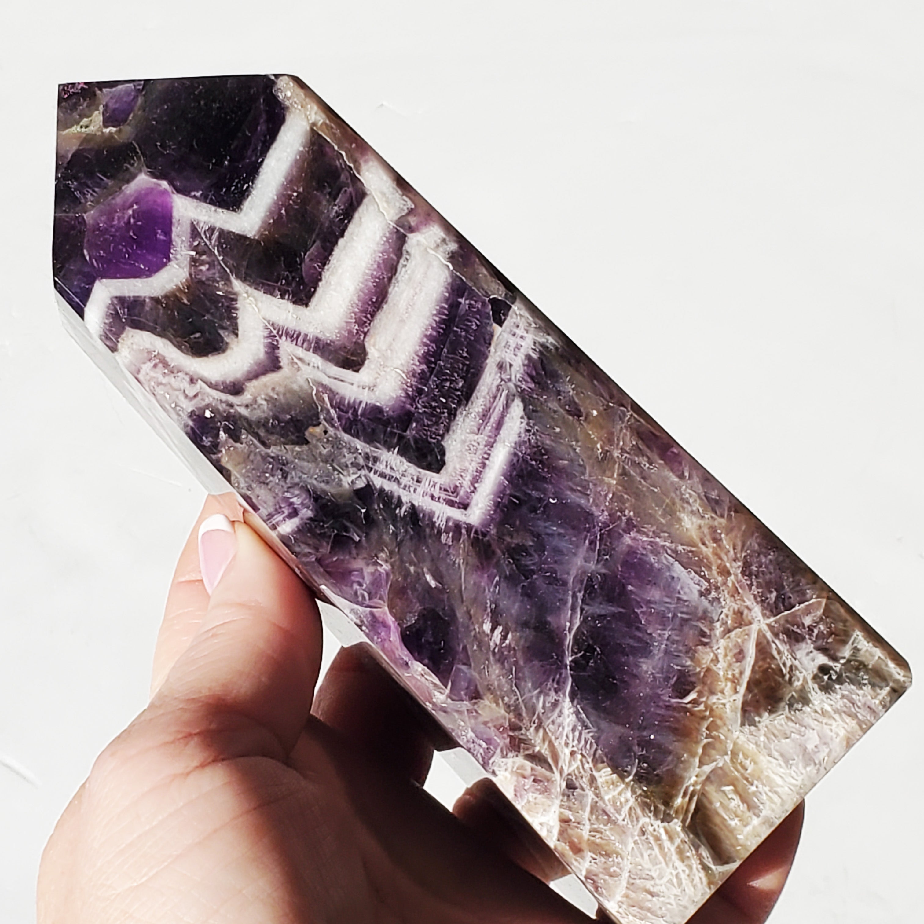 Dream Amethyst Crystal Point 6"