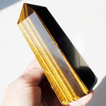 Tigers Eye Stone Crystal Tower