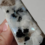 Moonstone Tower with peach flashes