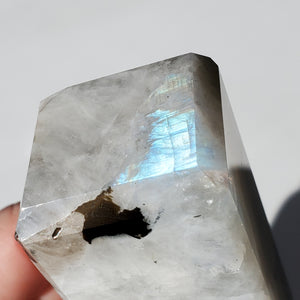 Moonstone Tower with peach flashes