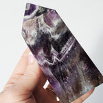 Dream Chevron Amethyst Tower / Point