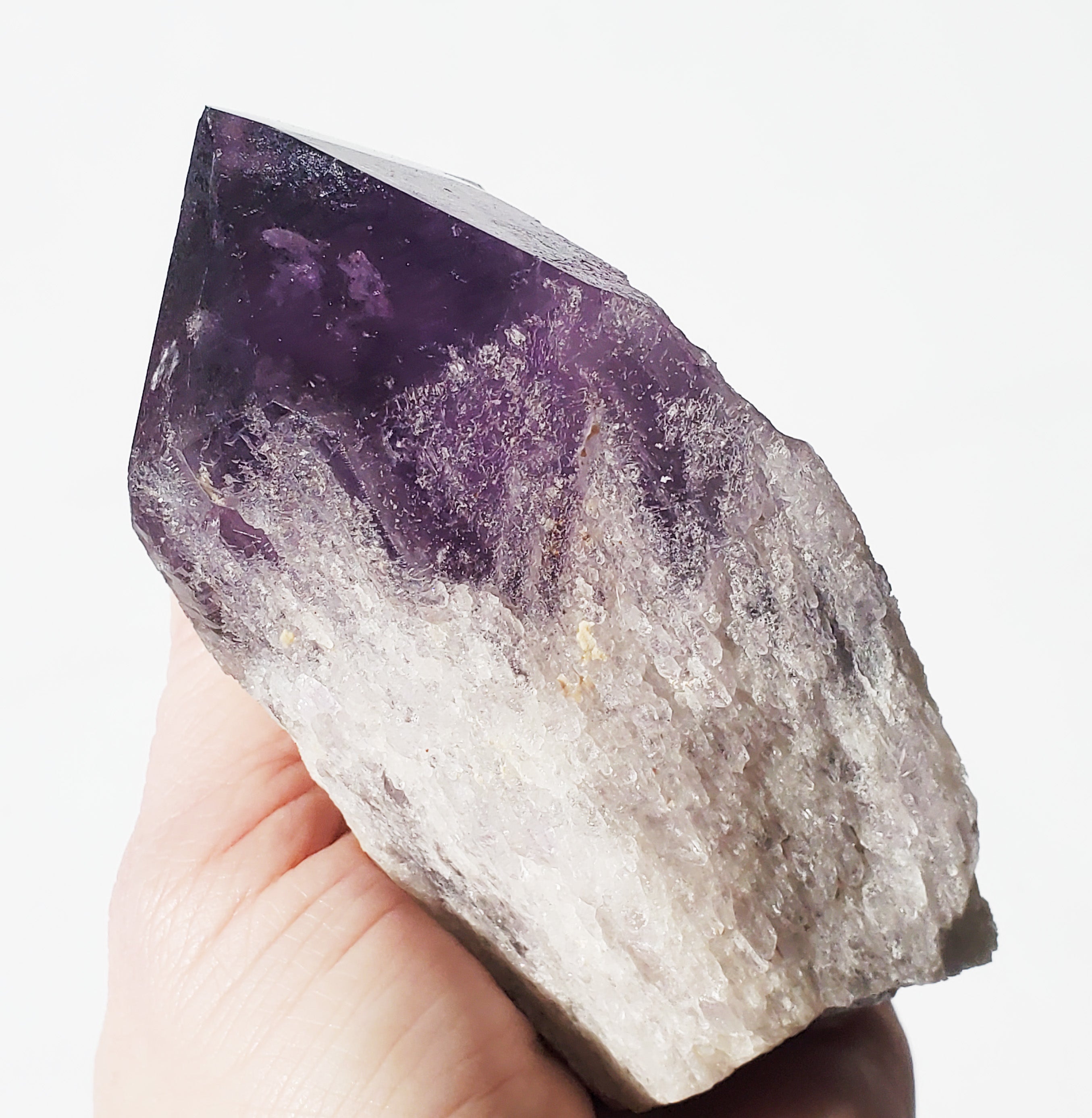 Raw Natural Rough Amethyst Point 14.7 oz