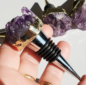 Amethyst Bottle Stop, Bridesmaid gifts ideas
